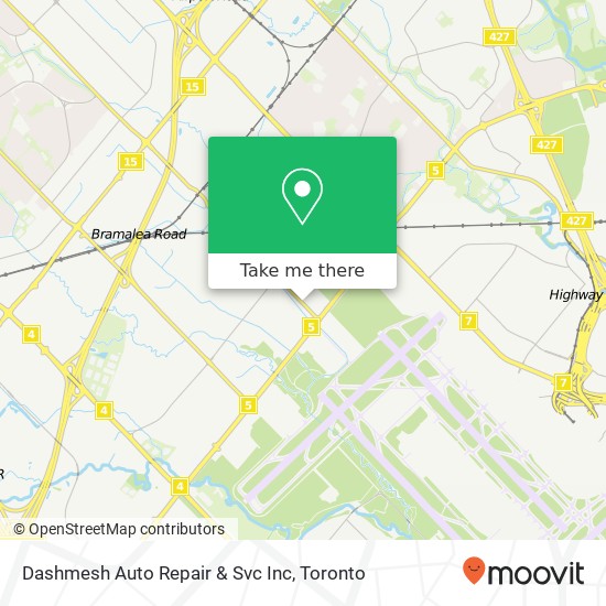 Dashmesh Auto Repair & Svc Inc map