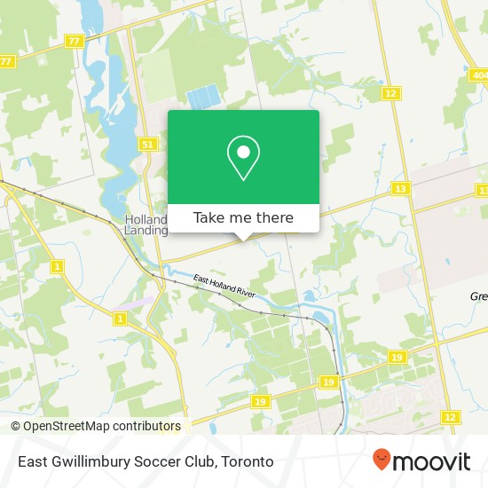 East Gwillimbury Soccer Club plan