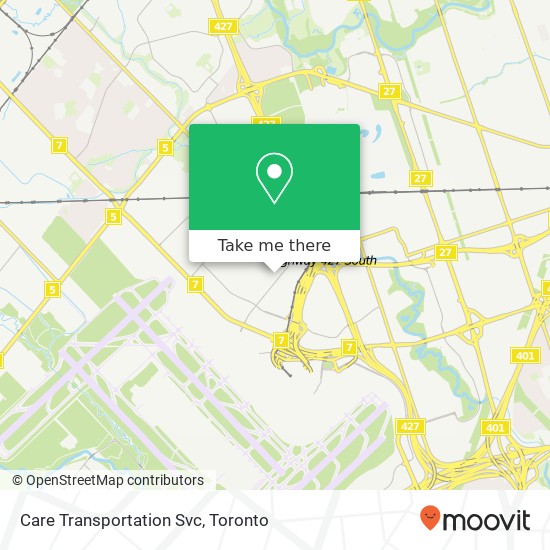 Care Transportation Svc map