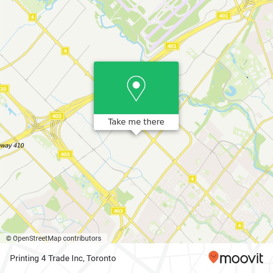 Printing 4 Trade Inc map
