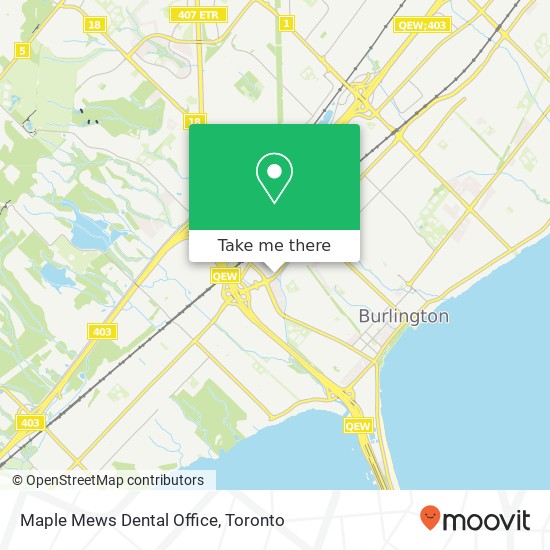 Maple Mews Dental Office map