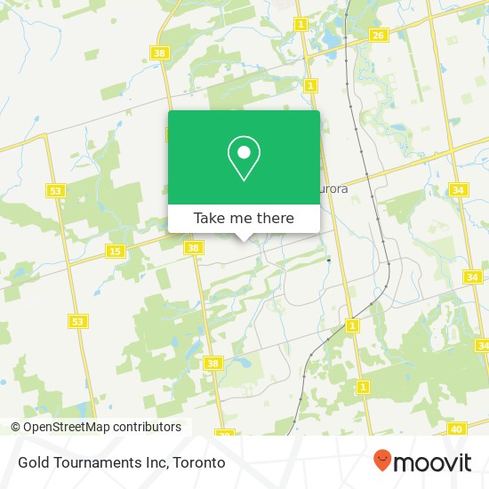 Gold Tournaments Inc map