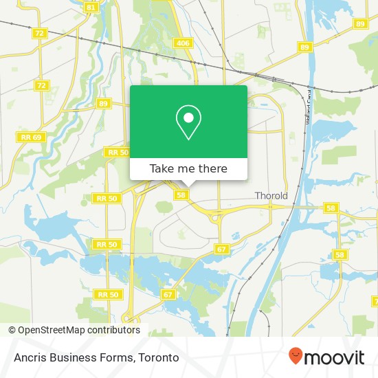 Ancris Business Forms map