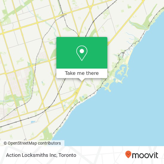 Action Locksmiths Inc map