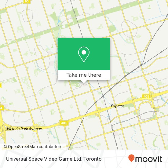 Universal Space Video Game Ltd map