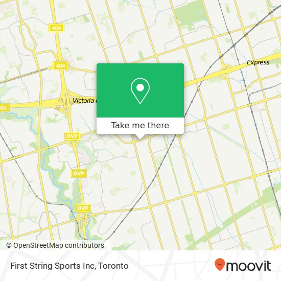 First String Sports Inc map