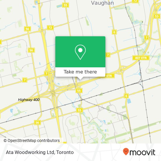 Ata Woodworking Ltd map