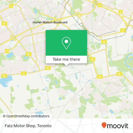 Fatz Motor Shop map