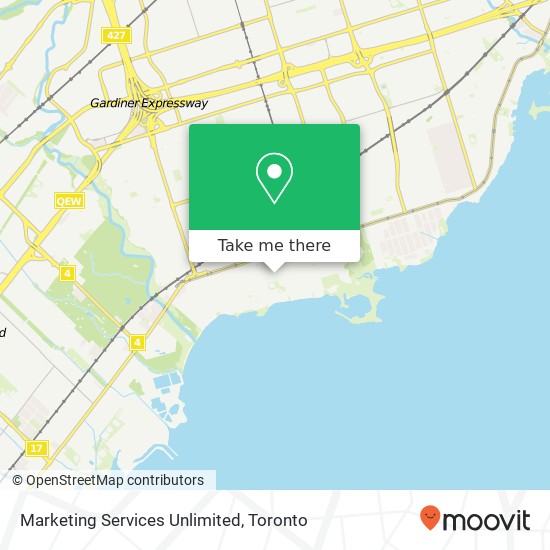 Marketing Services Unlimited map
