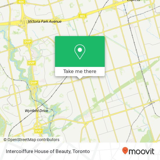 Intercoiffure House of Beauty map