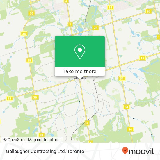 Gallaugher Contracting Ltd map