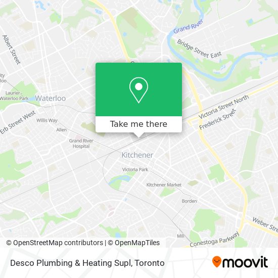 Desco Plumbing & Heating Supl map