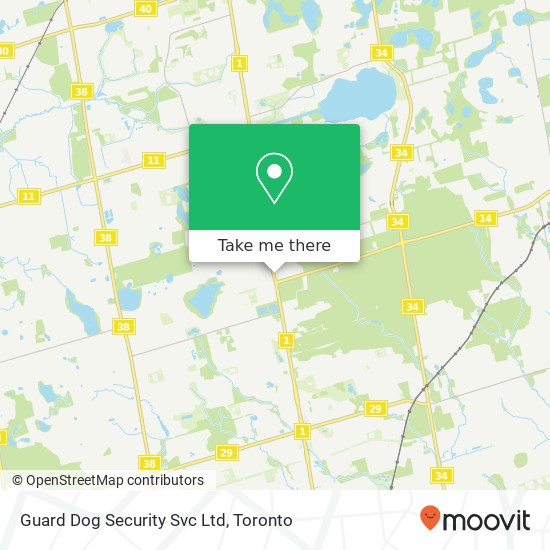 Guard Dog Security Svc Ltd map