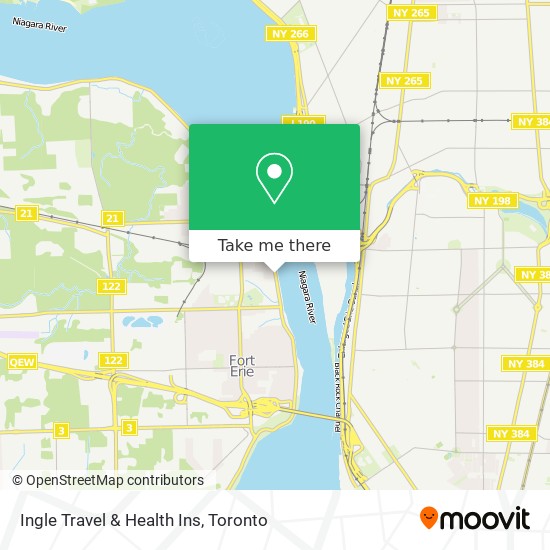 Ingle Travel & Health Ins map