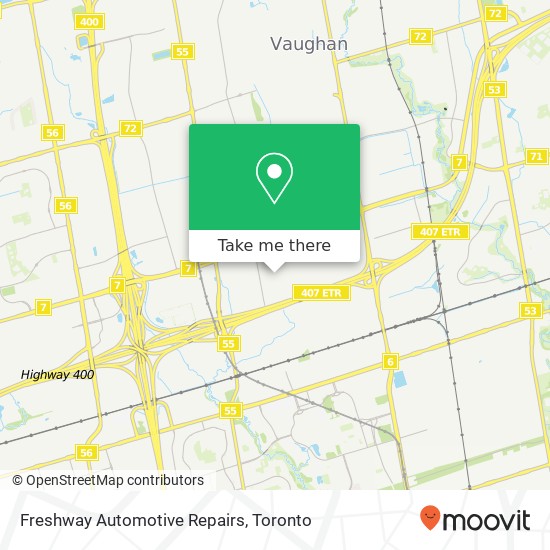 Freshway Automotive Repairs map