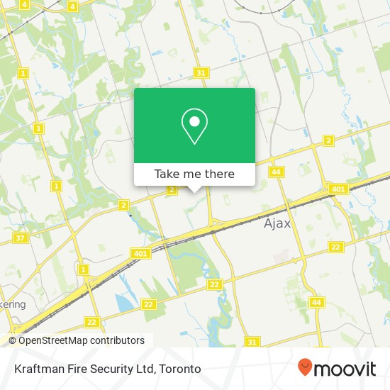 Kraftman Fire Security Ltd map