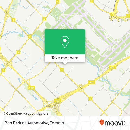 Bob Perkins Automotive map