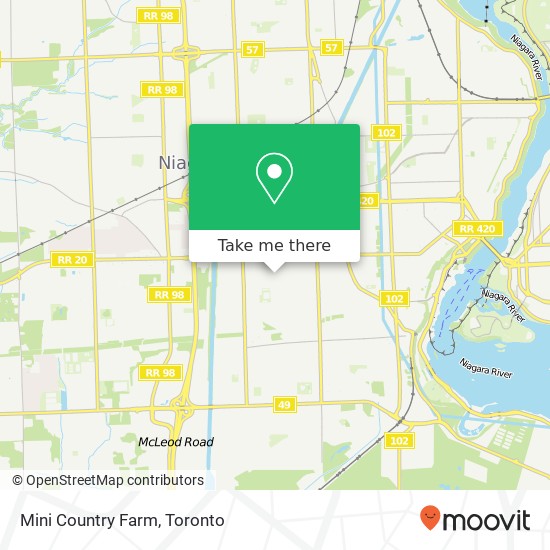 Mini Country Farm map