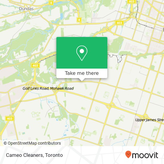 Cameo Cleaners map