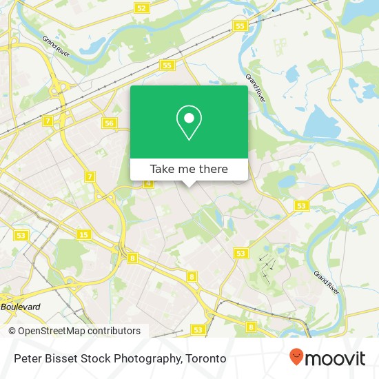 Peter Bisset Stock Photography map