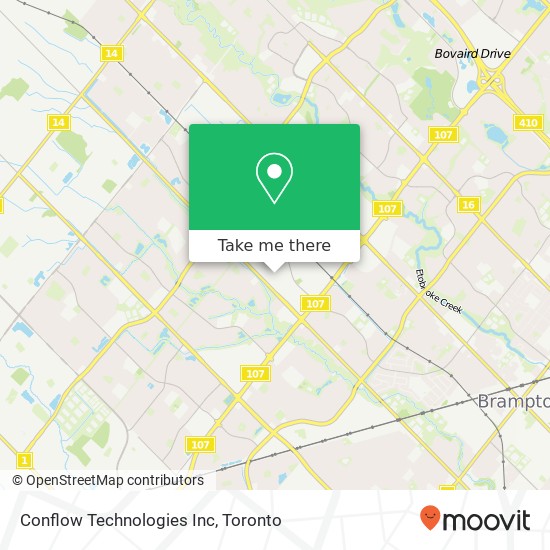 Conflow Technologies Inc map