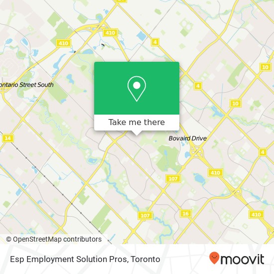 Esp Employment Solution Pros map