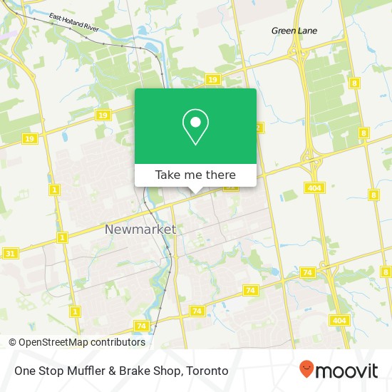 One Stop Muffler & Brake Shop map