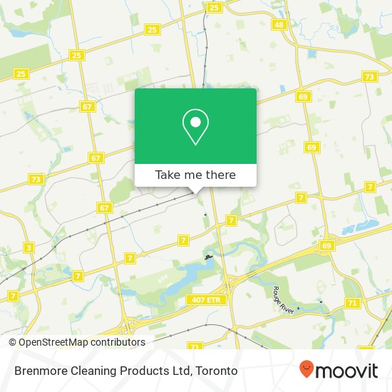 Brenmore Cleaning Products Ltd map