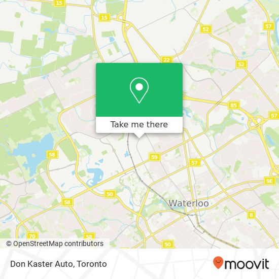 Don Kaster Auto map