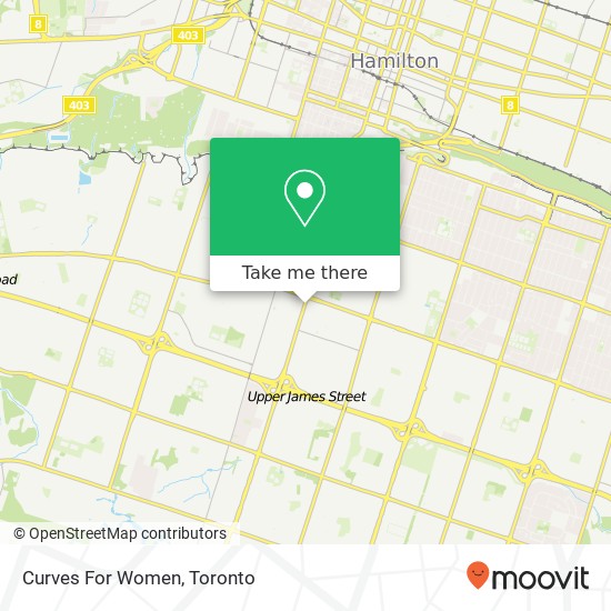 Curves For Women map