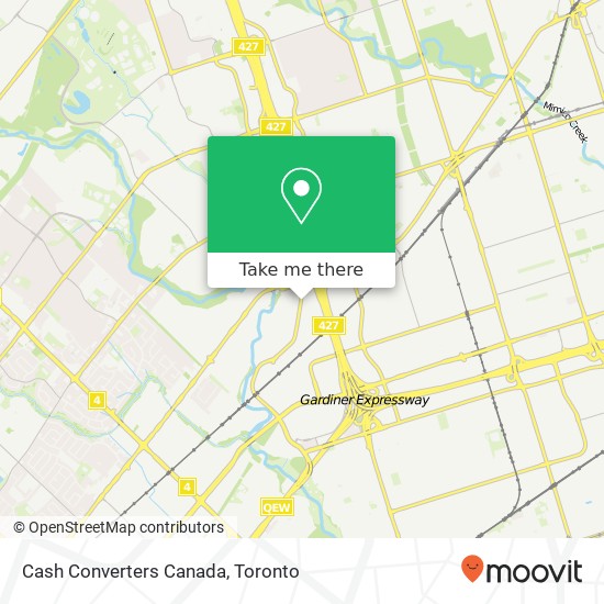 Cash Converters Canada map