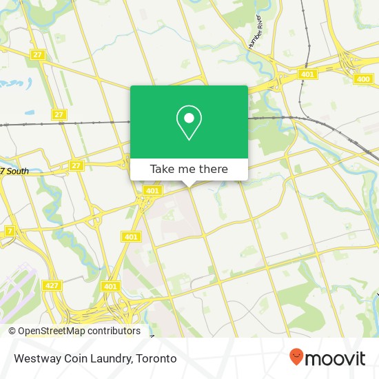 Westway Coin Laundry map