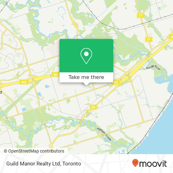Guild Manor Realty Ltd map