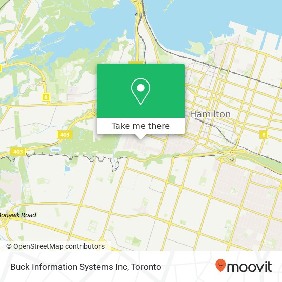 Buck Information Systems Inc map