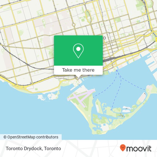 Toronto Drydock map
