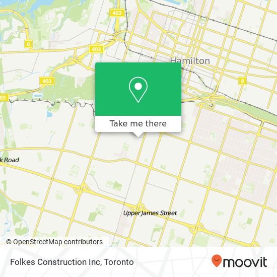 Folkes Construction Inc map