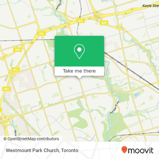 Westmount Park Church map