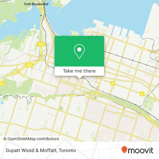 Guyatt Wood & Moffatt map