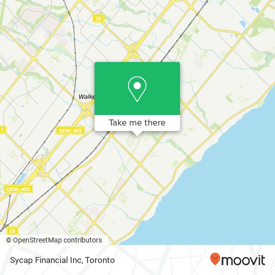 Sycap Financial Inc map