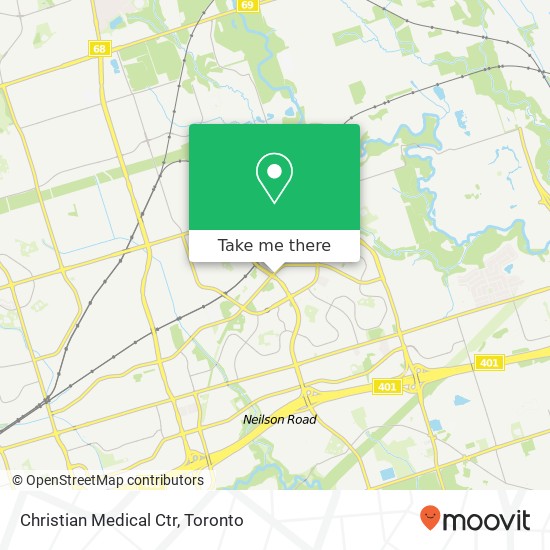 Christian Medical Ctr map