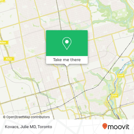 Kovacs, Julie MD map