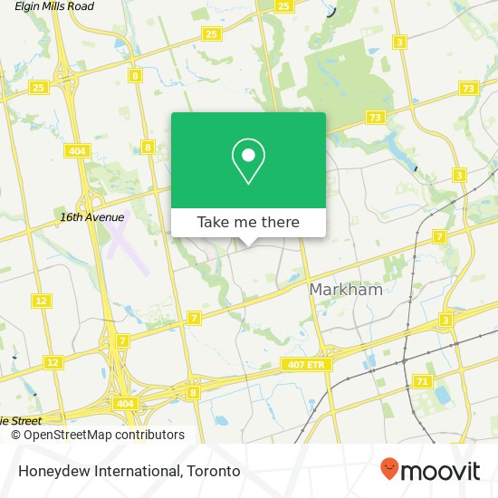 Honeydew International map