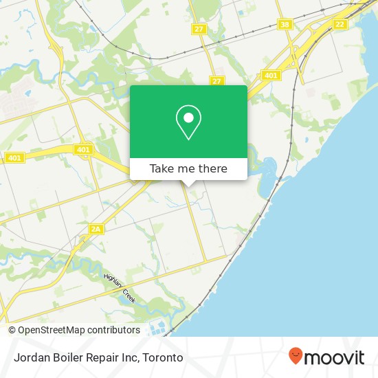 Jordan Boiler Repair Inc map