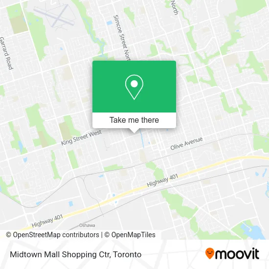 Midtown Mall Shopping Ctr map