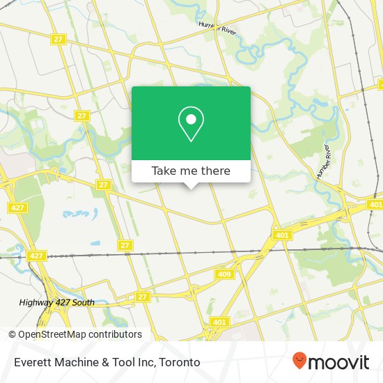 Everett Machine & Tool Inc map