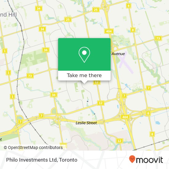 Philo Investments Ltd map