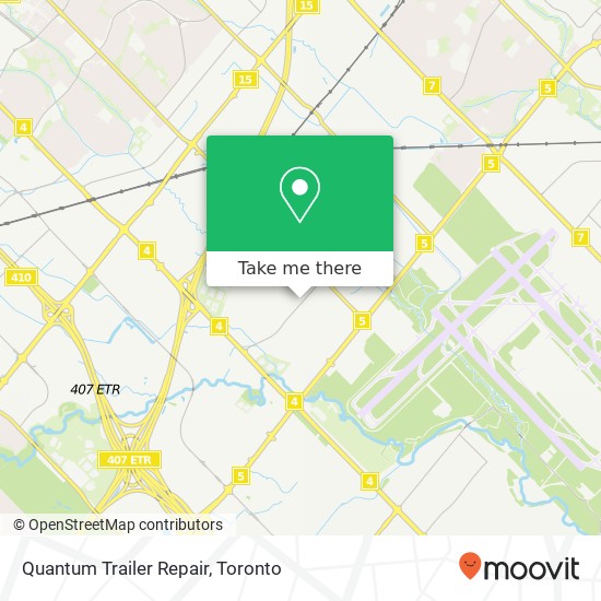 Quantum Trailer Repair map