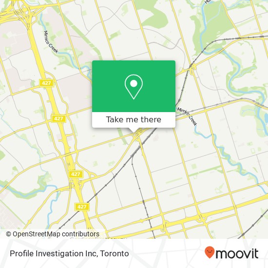 Profile Investigation Inc map