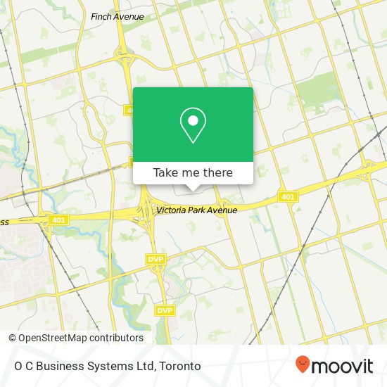 O C Business Systems Ltd map