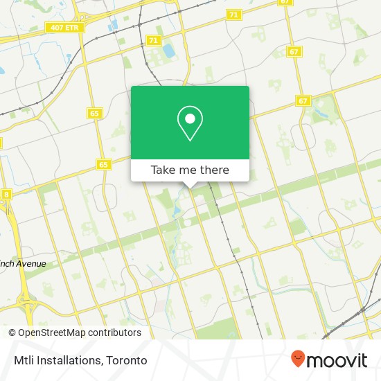 Mtli Installations map